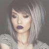 Medium Haircuts For Women With Grey Hair (Photo 6 of 25)