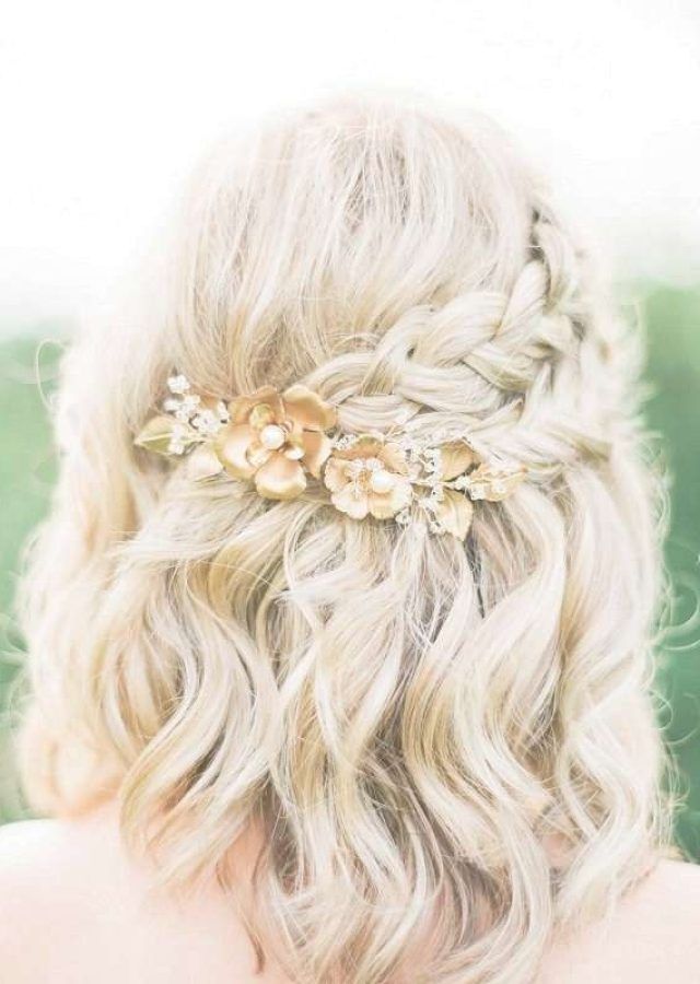 15 Photos Medium Hairstyles for Weddings for Bridesmaids