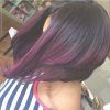 Purple And Black Medium Hairstyles (Photo 2 of 15)