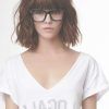 Medium Haircuts With Bangs And Glasses (Photo 10 of 25)