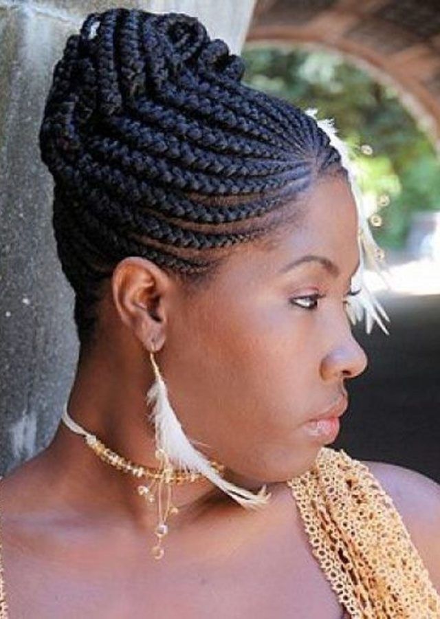 The 15 Best Collection of African Braid Updo Hairstyles