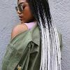 Cornrows Hairstyles With White Color (Photo 8 of 15)