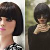 Curly Brunette Bob Hairstyles With Bangs (Photo 4 of 25)