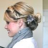 Updo Hairstyles With Bangs For Medium Length Hair (Photo 2 of 15)