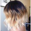 Dark And Light Contrasting Blonde Lob Hairstyles (Photo 12 of 25)