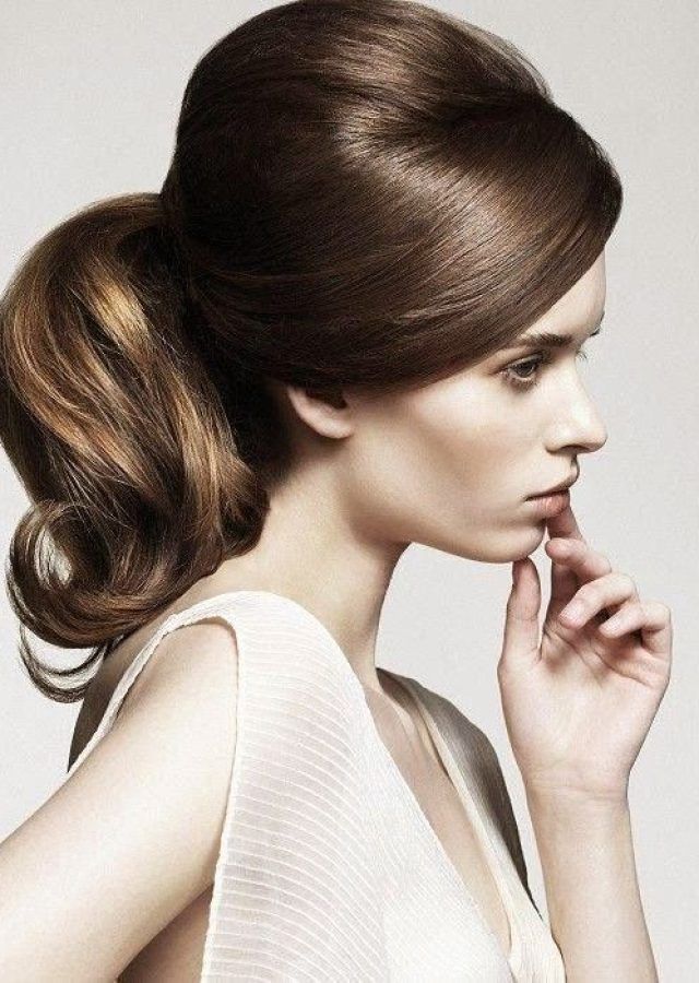  Best 25+ of Lovely Bouffant Updo Hairstyles for Long Hair