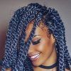 Blue And Gray Yarn Braid Hairstyles With Beads (Photo 8 of 25)