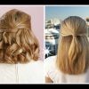 Half Updo Hairstyles For Short Hair (Photo 7 of 15)