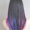 Purple And Black Medium Hairstyles (Photo 7 of 15)