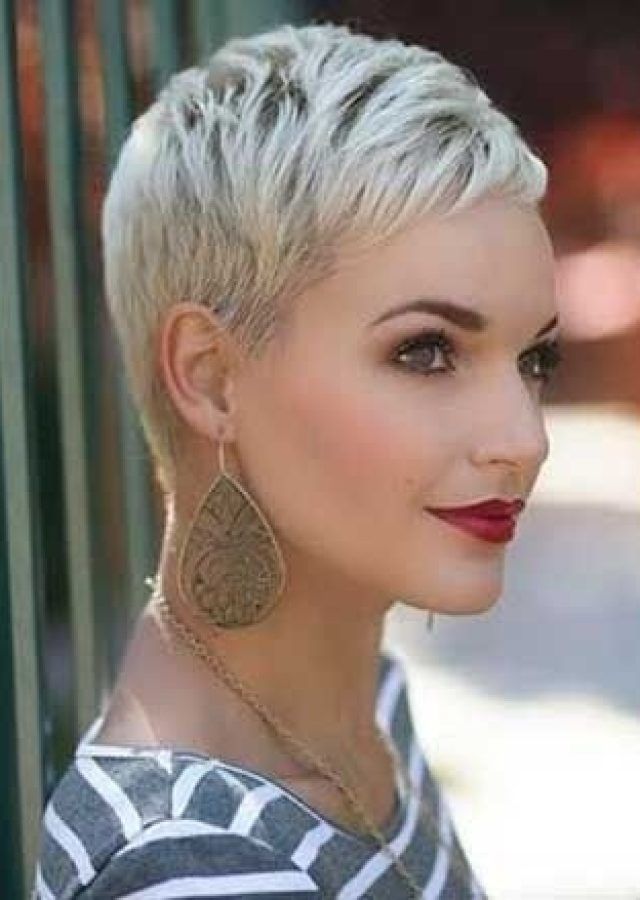 25 Collection of Bleach Blonde Pixie Hairstyles