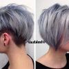 White Bob Undercut Hairstyles With Root Fade (Photo 9 of 25)