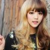 Bi-Color Blonde With Bangs (Photo 7 of 25)