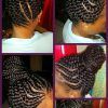 Big Updo Cornrows Hairstyles (Photo 1 of 15)