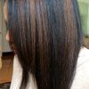 Black Wet Curly Bob Hairstyles With Subtle Highlights (Photo 8 of 25)