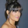 Updo Hairstyles With Bangs For Black Hair (Photo 10 of 15)