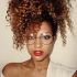2024 Best of Curly Blonde Afro Puff Ponytail Hairstyles