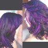 Purple And Black Medium Hairstyles (Photo 12 of 15)