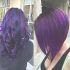 15 Photos Purple and Black Medium Hairstyles