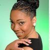 Braided Bun Updo African American Hairstyles (Photo 3 of 15)
