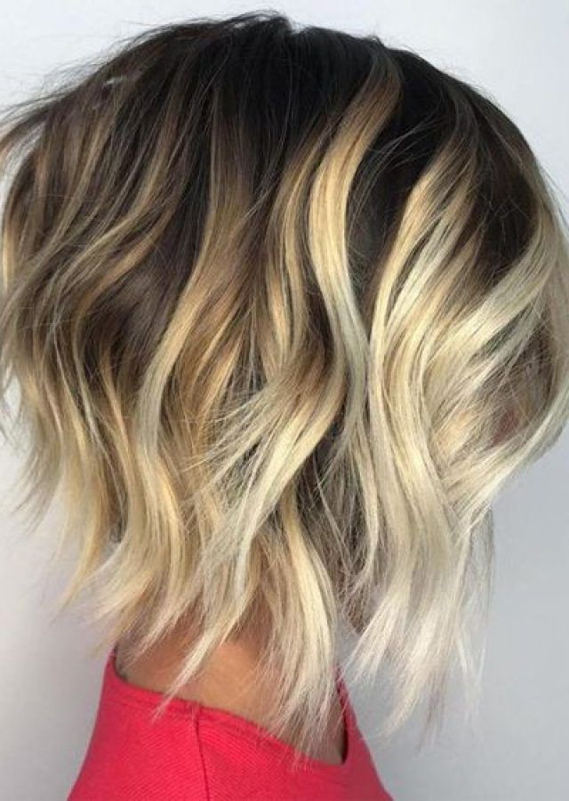 25 Best Blonde Balayage Bob Hairstyles with Angled Layers