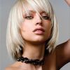 Blonde Bob With Side Bangs (Photo 5 of 25)