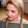Blonde Asymmetrical Pigtails Braid Hairstyles (Photo 23 of 25)