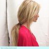 Low Loose Pony Hairstyles With Side Bangs (Photo 4 of 25)
