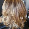 Messy Blonde Lob With Lowlights (Photo 8 of 25)
