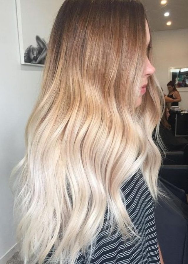 25 Ideas of Blonde Ombre Waves Hairstyles