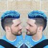 Blue Hair Mohawk Hairstyles (Photo 2 of 25)