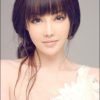 Blunt Bangs Asian Hairstyles (Photo 8 of 25)