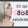 Bob Haircuts For Round Faces Thick Hair (Photo 7 of 15)
