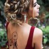 Braid Spikelet Prom Hairstyles (Photo 7 of 25)