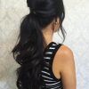 High Long Ponytail Hairstyles With Hair Wrap (Photo 3 of 25)