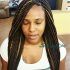 25 Best Black Twists Micro Braids with Golden Highlights