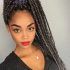 Top 25 of Box Braids Pony Hairstyles