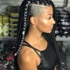 Side-Shaved Cornrows Braids Hairstyles (Photo 17 of 25)