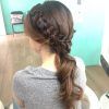 Wavy Side Ponytails With A Crown Braid (Photo 10 of 25)