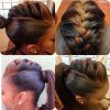 Side Pony Hairstyles With Fishbraids And Long Bangs (Photo 21 of 25)