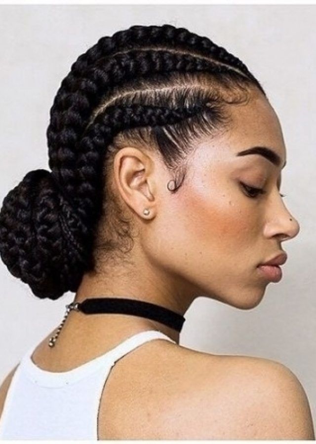  Best 15+ of Braided Bun Updo African American Hairstyles
