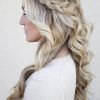 Plaits And Curls Wedding Hairstyles (Photo 4 of 15)