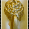 Rolled Roses Braids Hairstyles (Photo 22 of 25)