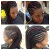 Chunky Mohawk Braid With Cornrows (Photo 5 of 15)