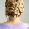 Updo With Forward Braided Bun (Photo 7 of 15)
