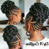Black Updo Braided Hairstyles (Photo 3 of 15)