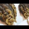 Knotted Braided Updo Hairstyles (Photo 3 of 25)