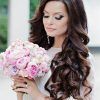 Long Curly Hairstyles For Wedding (Photo 13 of 25)