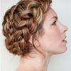 Highlighted Braided Crown Bridal Hairstyles (Photo 16 of 25)