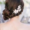 Side Bun Prom Hairstyles With Jewelled Barrettes (Photo 1 of 25)