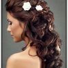 Wedding Hairstyles For Long Hair Down With Flowers (Photo 11 of 15)